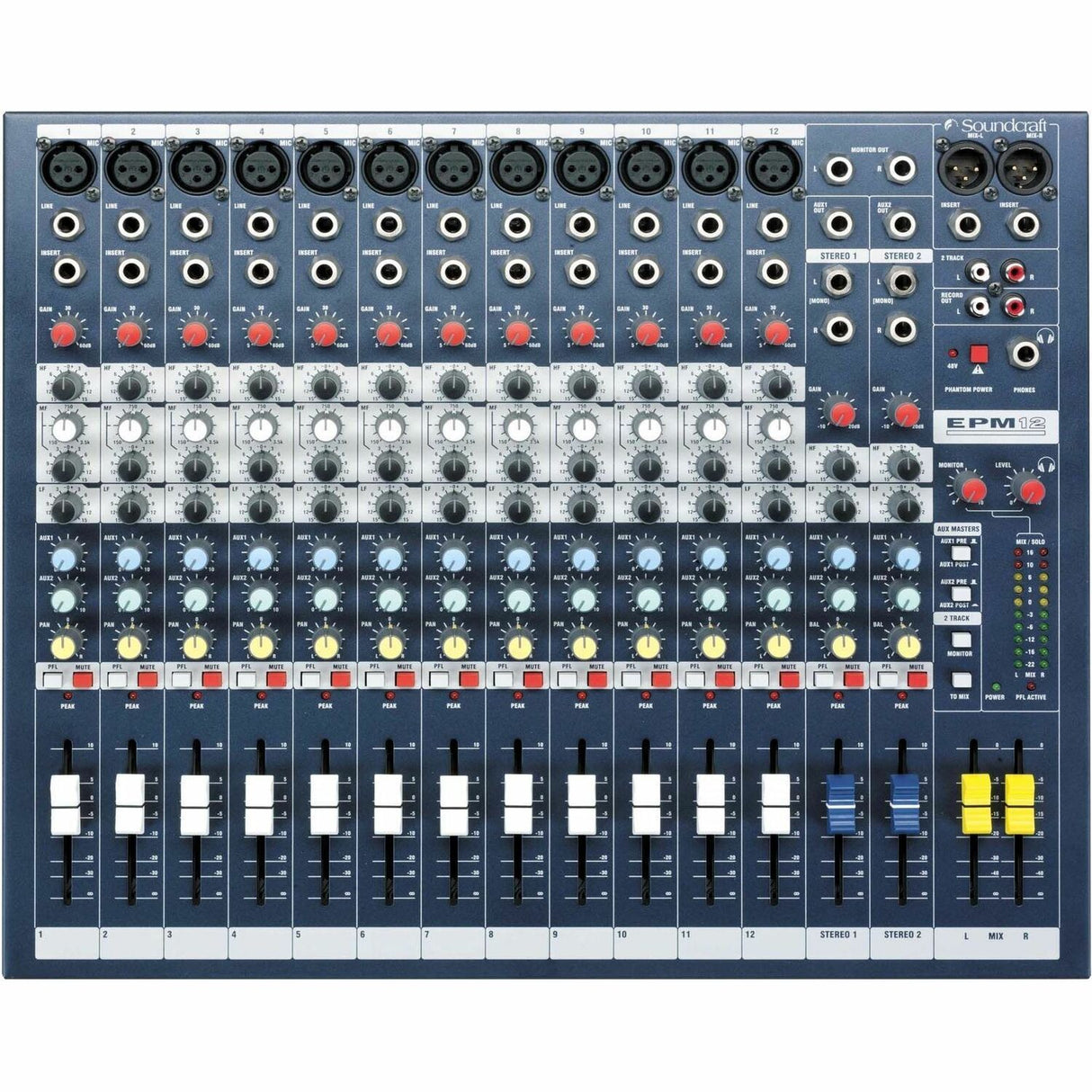 Soundcraft EPM12 Audio Mixer — SCR-RW5736US