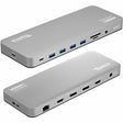 Plugable USB C Laptop Docking Station, Dual Monitor 4K 60Hz for Apple Mac M1/M2/M3, 2x HDMI or 2x DisplayPort — UD-6950PDH