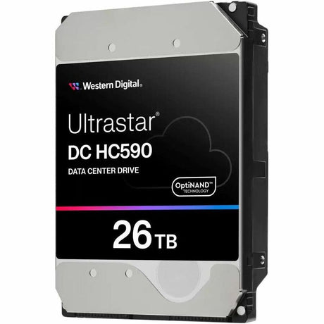 Western Digital Ultrastar DC HC500 0F65672 26 TB Hard Drive - 3.5" Internal - SATA (SATA/600) - Conventional Magnetic Recording (CMR) Method — 0F65672