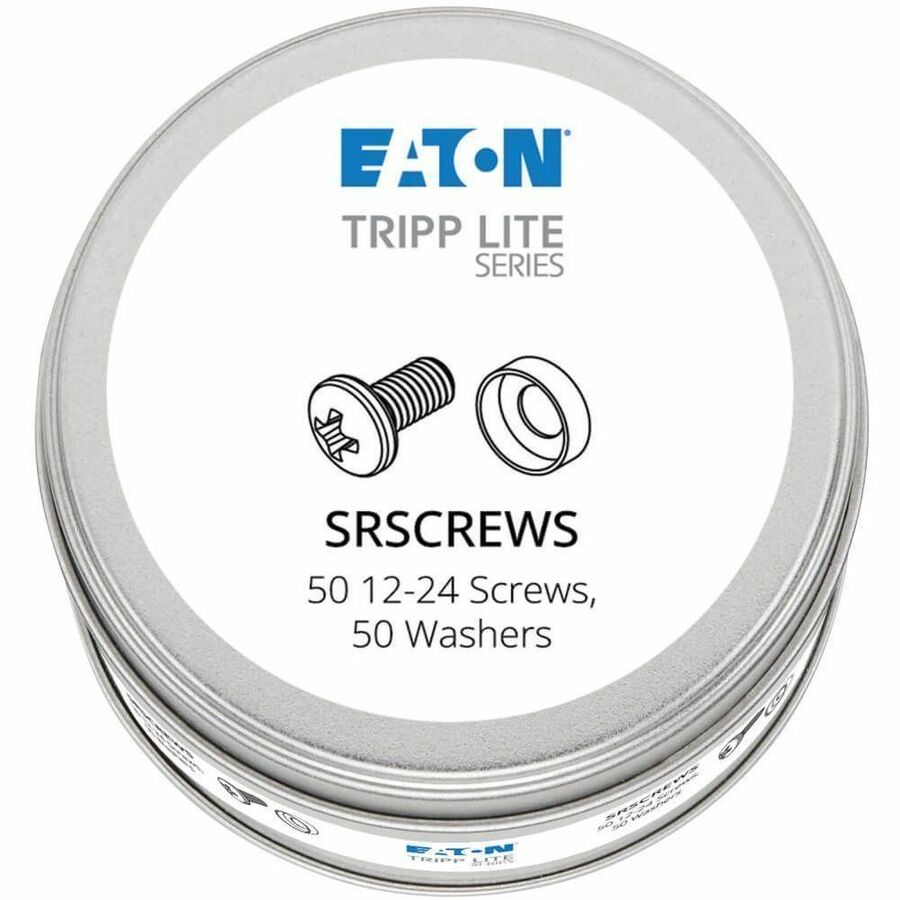 Eaton Tripp Lite Series SmartRack Threaded Hole Hardware Kit - 50 each #12-24 screws — SRSCREWS