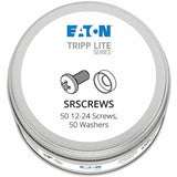 Eaton Tripp Lite Series SmartRack Threaded Hole Hardware Kit - 50 each #12-24 screws — SRSCREWS
