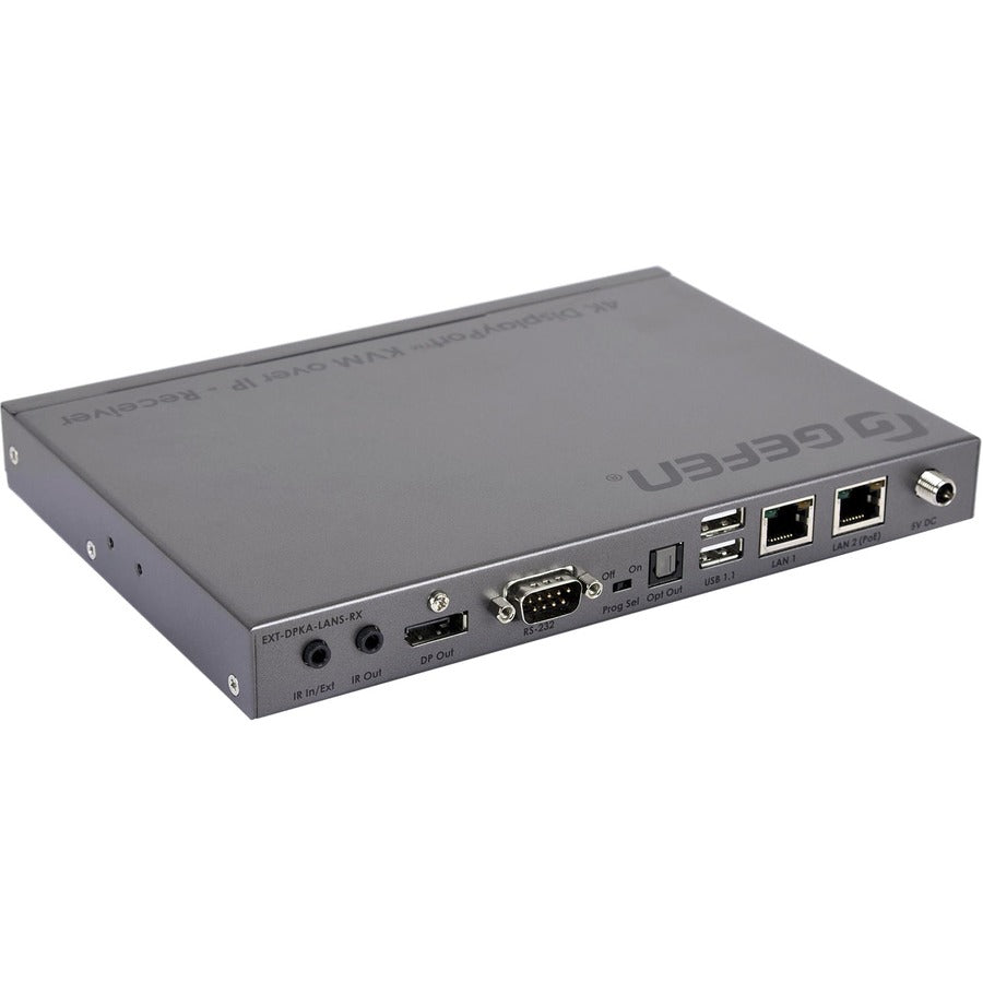 Gefen 4K DisplayPort KVM Over IP - Receiver Package — EXTDPKALANSRX