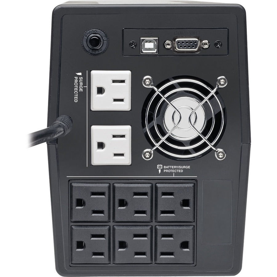 Eaton Tripp Lite Series 1440VA 900W Line-Interactive UPS - 8 NEMA 5-15R Outlets, AVR, 120V, 50/60 Hz, USB, Serial, LCD, Tower — OMNIVS1500LCD