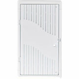 StarTech.com 28in Wall-Mount Media Enclosure, Cable Management Box for Network Distribution, Mounting Fixtures/Modules Included, White — 28P1-MEDIA-ENCLOSURE