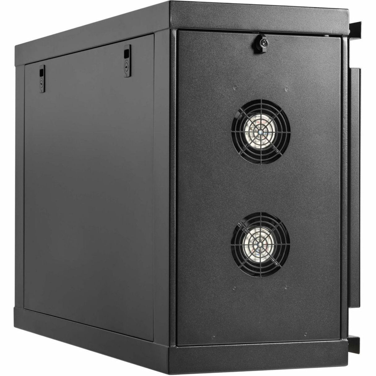 Eaton Tripp Lite Series SmartRack 6U Low-Profile Side-Mount Wall-Mount Mini Rack Enclosure, Black — SRW6USM