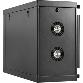 Eaton Tripp Lite Series SmartRack 6U Low-Profile Side-Mount Wall-Mount Mini Rack Enclosure, Black — SRW6USM