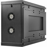 Eaton Tripp Lite Series SmartRack 6U Low-Profile Side-Mount Wall-Mount Mini Rack Enclosure, Black — SRW6USM