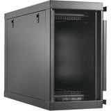 Eaton Tripp Lite Series SmartRack 6U Low-Profile Side-Mount Wall-Mount Mini Rack Enclosure, Black — SRW6USM