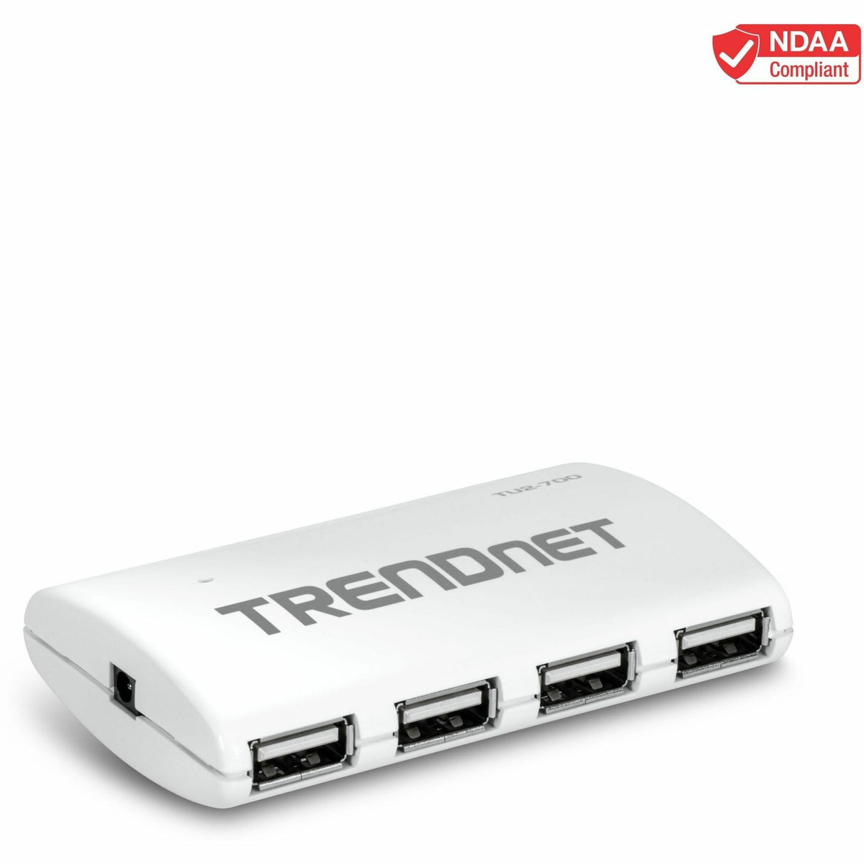 TRENDnet 7-Port USB 2.0 Hub, TU2-700, 7 x USB 2.0 Ports, Backwards Compatible with USB 1.1, Compatible with Windows and macOS, NDAA Compliant — TU2-700