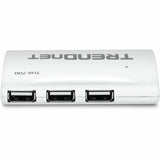 TRENDnet 7-Port USB 2.0 Hub, TU2-700, 7 x USB 2.0 Ports, Backwards Compatible with USB 1.1, Compatible with Windows and macOS, NDAA Compliant — TU2-700