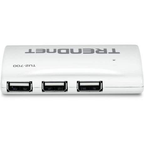 TRENDnet 7-Port USB 2.0 Hub, TU2-700, 7 x USB 2.0 Ports, Backwards Compatible with USB 1.1, Compatible with Windows and macOS, NDAA Compliant — TU2-700