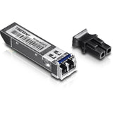 TRENDnet SFP to RJ45 100Base-FX Multi-Mode LC Module, TE100-MGBFX, Compatible with Mini-GBIC, Supports 1310 nm, Up to 155 Mbps, Hot-Pluggable, Up to 2 Km (1.2 Miles), Lifetime Protection — TE100-MGBFX