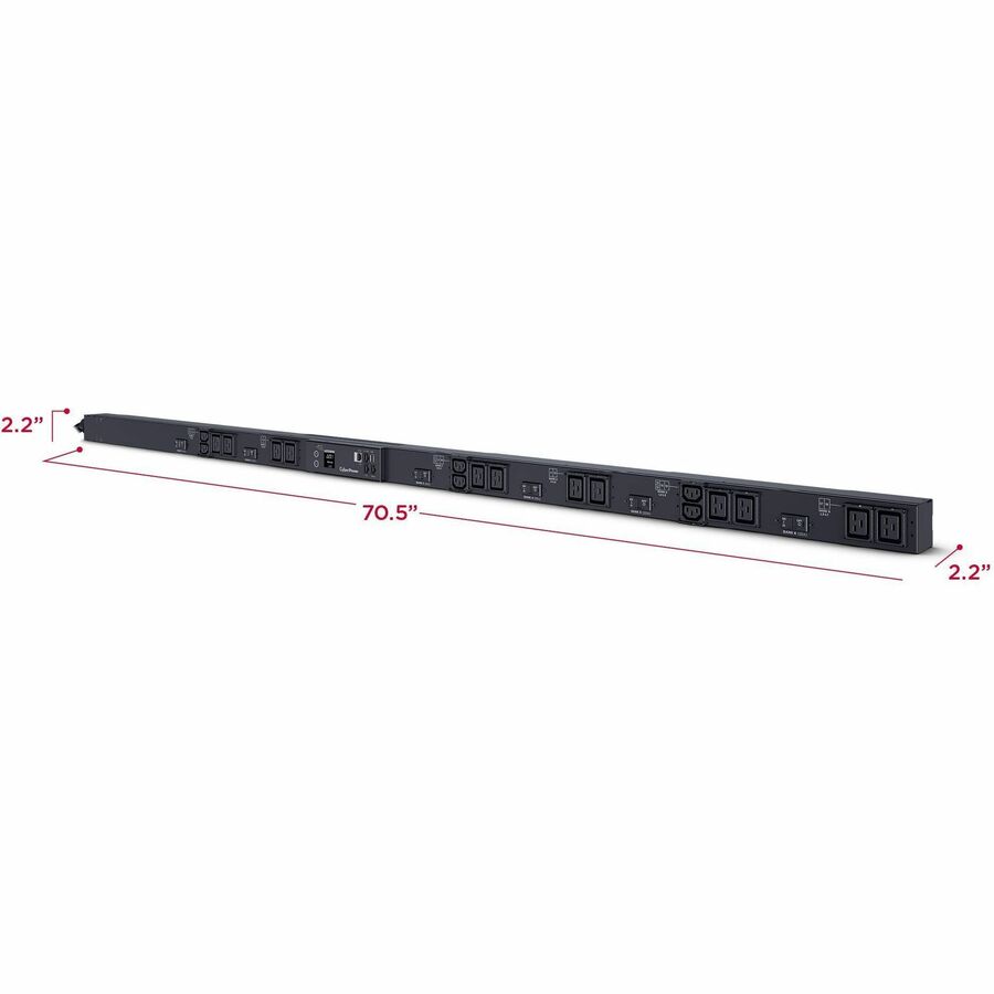 CyberPower PDU33110 3 Phase 200 - 240 VAC 60A Monitored PDU — PDU33110