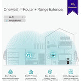 TP-Link RE315 - Dual Band IEEE 802.11ac 1.17 Gbit/s Wireless Range Extender — RE315