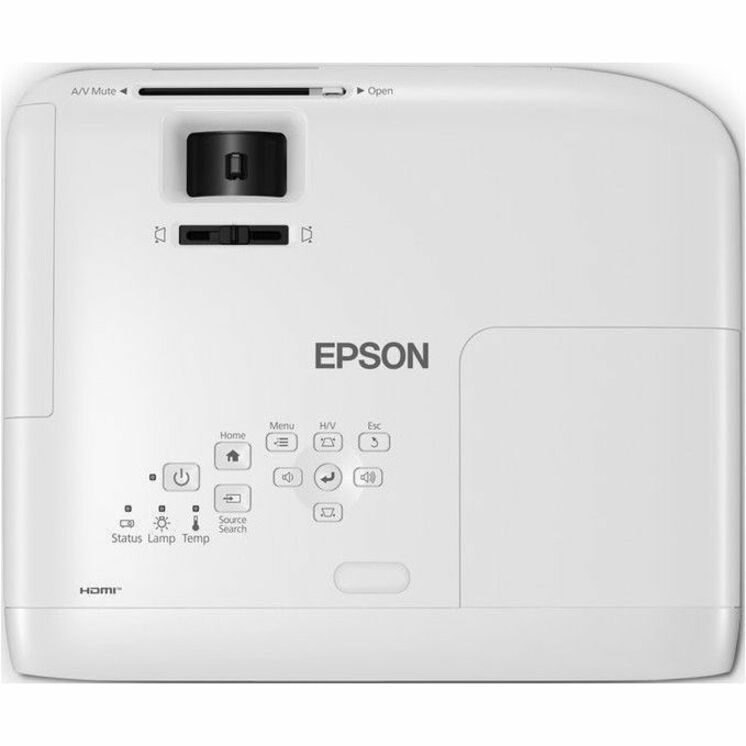 Epson PowerLite E24 3LCD Projector - 16:10 - Ceiling Mountable - White — V11HB51020
