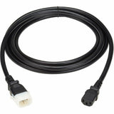Eaton Tripp Lite Series PDU Power Cord, C13 to P-Lock C14 - Heavy-Duty, 15A, 250V, 14 AWG, 10 ft. (3.1 m), Black — P005-E10