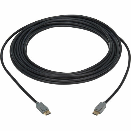 Eaton Tripp Lite Series DisplayPort Cable with Latching Connectors (M/M), 4K 60 Hz, HBR2, 4:4:4, HDCP 2.2, 70 ft. (21.3 m), Black — P580-070-4K6