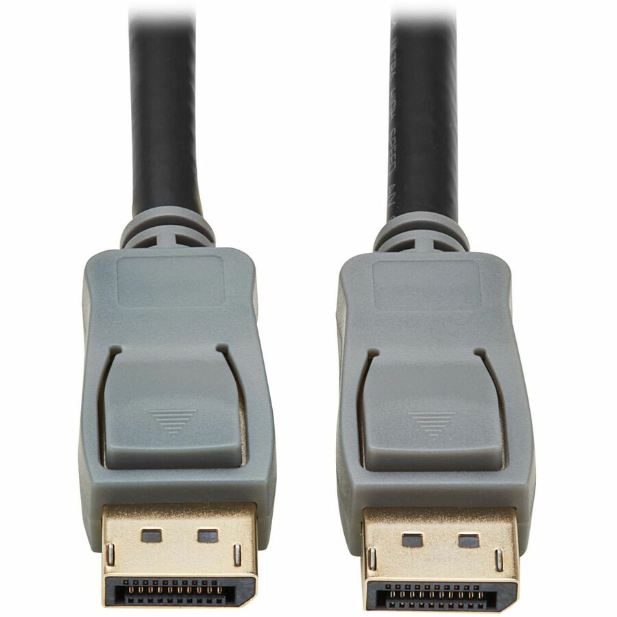 Eaton Tripp Lite Series DisplayPort Cable with Latching Connectors (M/M), 4K 60 Hz, HBR2, 4:4:4, HDCP 2.2, 70 ft. (21.3 m), Black — P580-070-4K6