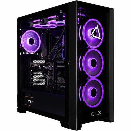 CLX SET Gaming Desktop Computer - Intel Core i7 14th Gen i7-14700KF - 32 GB - 2 TB SSD - Mid-tower - Black — TGMSETRTU5201BM