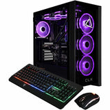 CLX SET Gaming Desktop Computer - Intel Core i7 14th Gen i7-14700KF - 32 GB - 2 TB SSD - Mid-tower - Black — TGMSETRTU5201BM