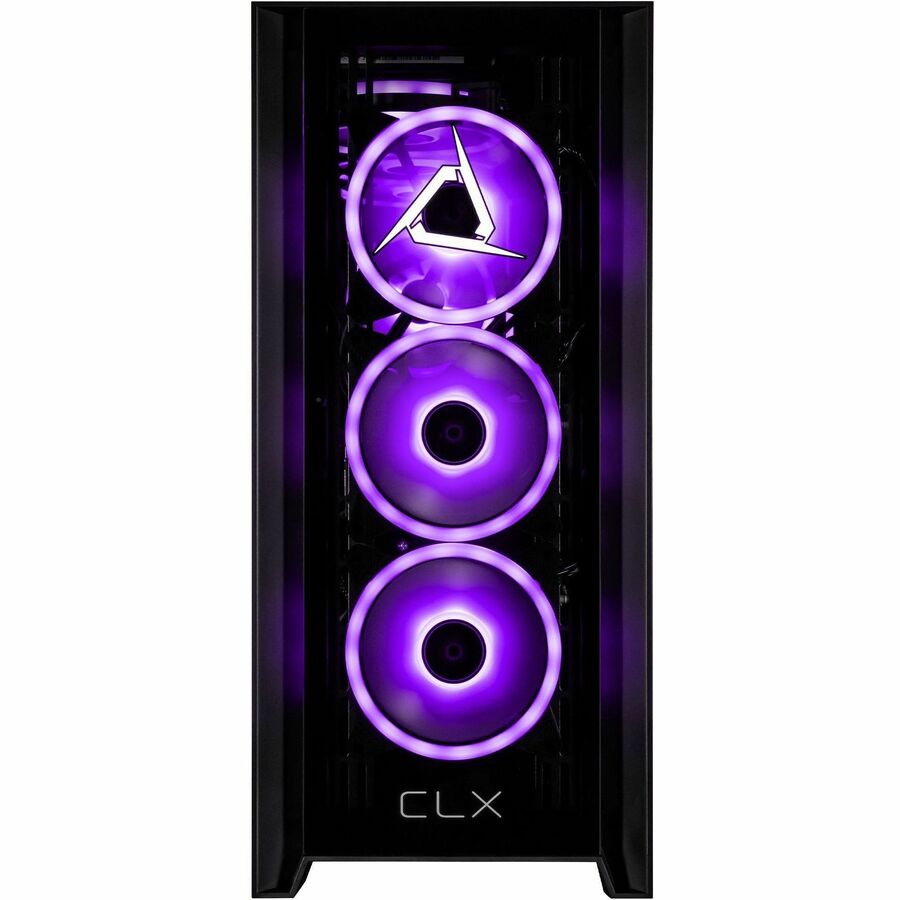 CLX SET Gaming Desktop Computer - Intel Core i7 14th Gen i7-14700KF - 32 GB - 2 TB SSD - Mid-tower - Black — TGMSETRTU5201BM