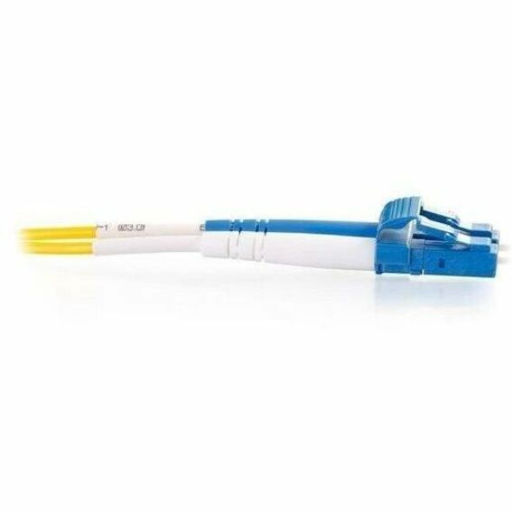 C2G 8m LC-LC 9/125 Duplex Single Mode OS2 Fiber Cable - Yellow - 26ft — 8355