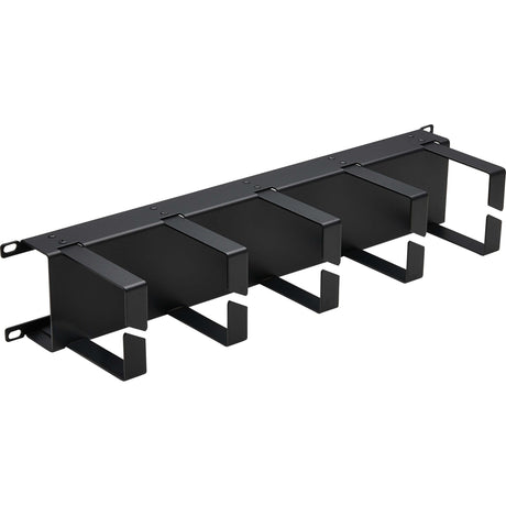 Eaton Tripp Lite Series Horizontal Cable Manager - Metal Rings, Black, 2U — SRCABLERING2UHD