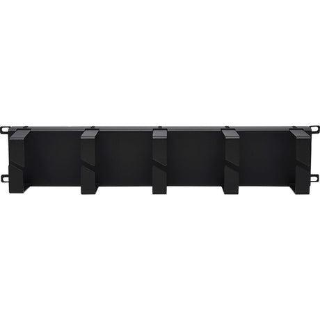 Eaton Tripp Lite Series Horizontal Cable Manager - Metal Rings, Black, 2U — SRCABLERING2UHD