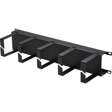 Eaton Tripp Lite Series Horizontal Cable Manager - Metal Rings, Black, 2U — SRCABLERING2UHD