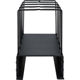 Eaton Tripp Lite Series Horizontal Cable Manager - Metal Rings, Black, 2U — SRCABLERING2UHD