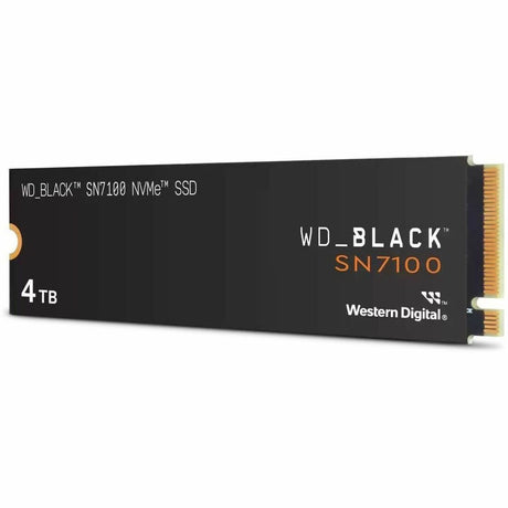 SanDisk WD_BLACK SN7100 WDS400T4X0E-00CJA0 4 TB Solid State Drive - M.2 2280 Internal - PCI Express NVMe (PCI Express NVMe 4.0) — WDS400T4X0E-00CJA0