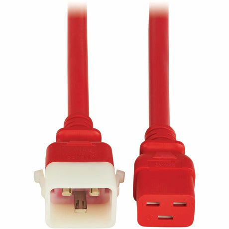 Eaton Tripp Lite Series PDU Power Cords, C19 to P-Lock C20 - Heavy-Duty, 20A, 250V, 12 AWG, 3 ft. (0.9 m), Red, 6 Pack — P036-E03-ARD-6