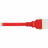 Eaton Tripp Lite Series PDU Power Cords, C19 to P-Lock C20 - Heavy-Duty, 20A, 250V, 12 AWG, 3 ft. (0.9 m), Red, 6 Pack — P036-E03-ARD-6