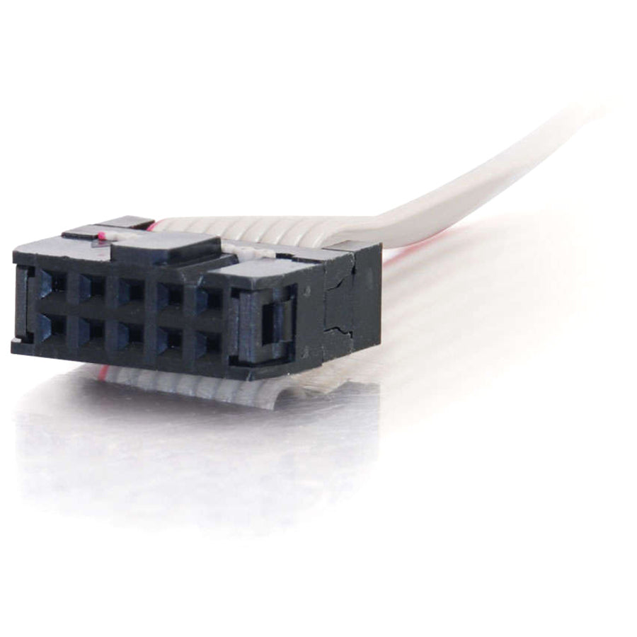C2G DB9 Male Serial Add-A-Port Adapter with Bracket — 09480
