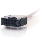 C2G DB9 Male Serial Add-A-Port Adapter with Bracket — 09480
