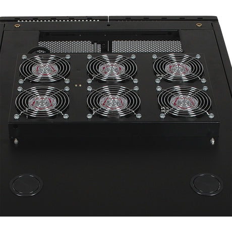 Eaton Tripp Lite Series SmartRack Roof-Mounted Fan Panel - 6 208/240V high-performance fans; 420 CFM; C14 inlet — SRXFANROOF