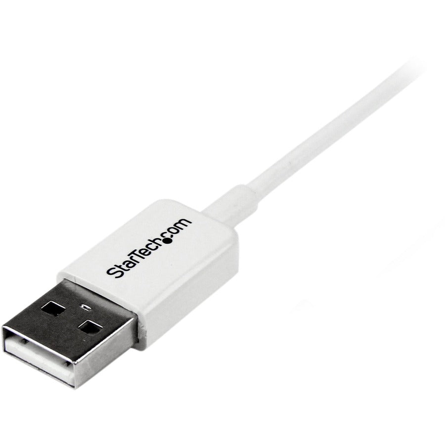 StarTech.com 1m White Micro USB Cable - A to Micro B — USBPAUB1MW