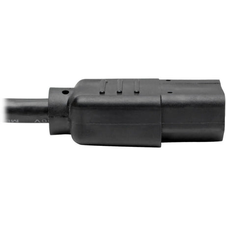 Eaton Tripp Lite Series Y Splitter Power Cable, NEMA 5-15P to 2x C13 - 10A, 125V, 18 AWG, 6 ft. (1.83 m), Black — P006-006-2