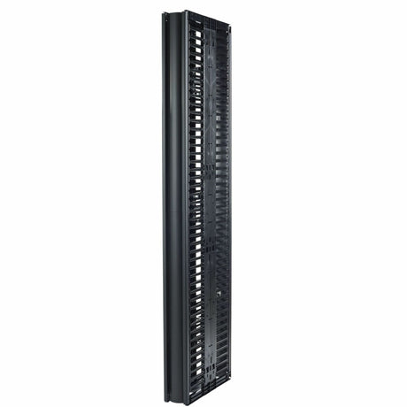 Valueline, Vertical Cable Manager for 2 & 4 Post Racks, 84"H X 6"W, Double-Sided with Doors — AR8725