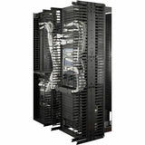 Valueline, Vertical Cable Manager for 2 & 4 Post Racks, 84"H X 6"W, Double-Sided with Doors — AR8725