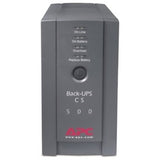 APC Back-UPS, 500VA, Tower, 120V, 6 NEMA 5-15R Outlets , User Replaceable Battery — BK500BLK