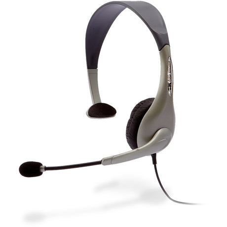 Cyber Acoustics AC-840 Usb Mono Headset Internet Communication & Boom Mic — AC-840