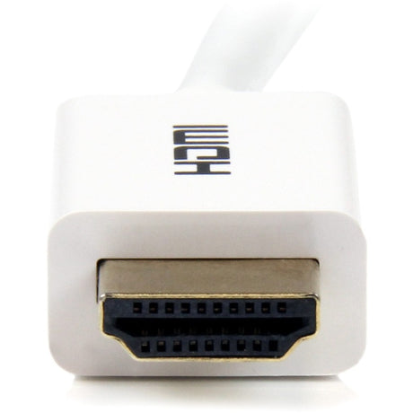 StarTech.com 16 ft CL3 Rated HDMI Cable w/ Ethernet, In Wall Rated HDMI Cable, 4K 30Hz UHD HDMI Cord, HDMI 1.4 Video/Display Cable, White — HD3MM5MW