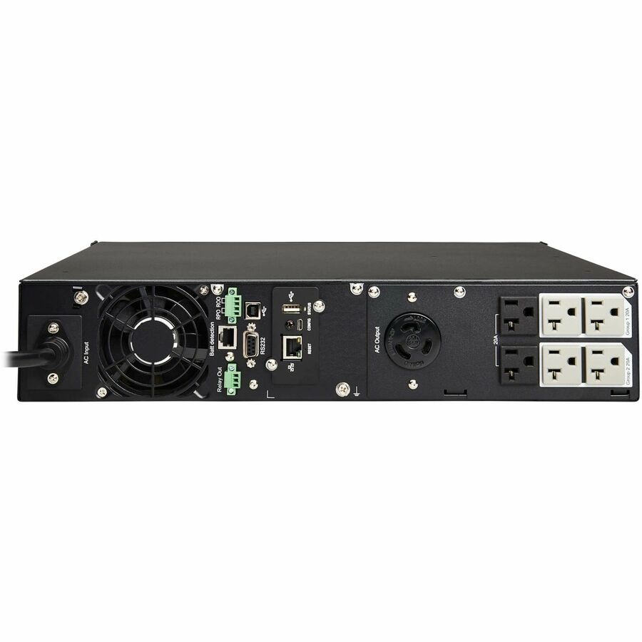 Eaton Tripp Lite Series SmartPro 1950VA 1950W 120V Line-Interactive Sine Wave UPS - 7 Outlets, Network Card Included, LCD, USB, DB9, 2U Rack/Tower — SMART2200RM2UN
