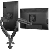 Chief Kontour K1D Dynamic Desk Mount Dual Monitor Arm - For 10-38 Inch Displays - Adjustable Arm - Black — K1D220B