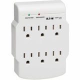 Eaton Tripp Lite Series Protect It! 6-Outlet Low-Profile Surge Protector, Direct Plug-In, 750 Joules, Diagnostic LED — SK6-0