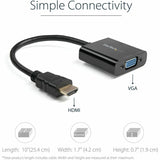 StarTech.com HDMI to VGA Adapter - 1080p - 1920 x 1080 - Black - HDMI Converter - VGA to HDMI Monitor Adapter — HD2VGAE2