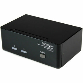 StarTech.com 2 Port Dual DVI USB KVM Switch w/ Audio & USB Hub — SV231DD2DUA