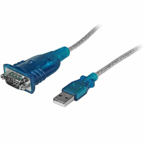 StarTech.com 17in (43cm) 1-Port USB to RS232 DB9 Serial Adapter Cable, USB to Serial Adapter Cable - M/M — ICUSB232V2