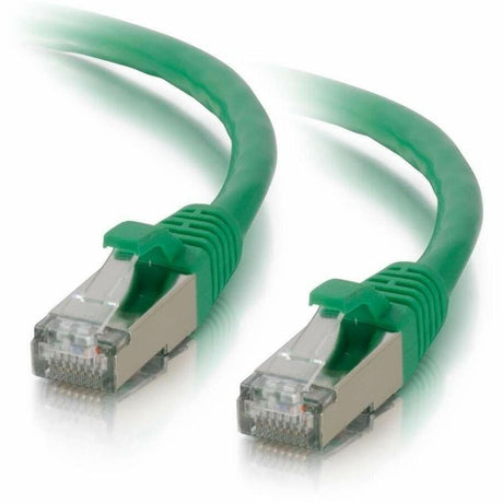 C2G 10ft Cat6 Ethernet Cable - Snagless Shielded (STP) - Green — 00834